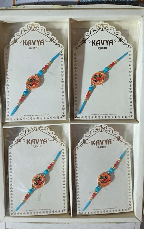 Kavya Traditional Designer Rakhi